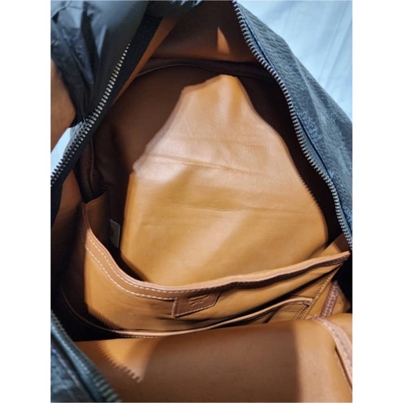 Authentic MCM Visetos Stark Leather Backpack Black main image 10